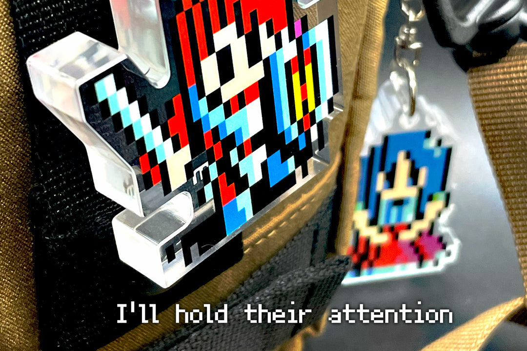 『I'll hold their attention』