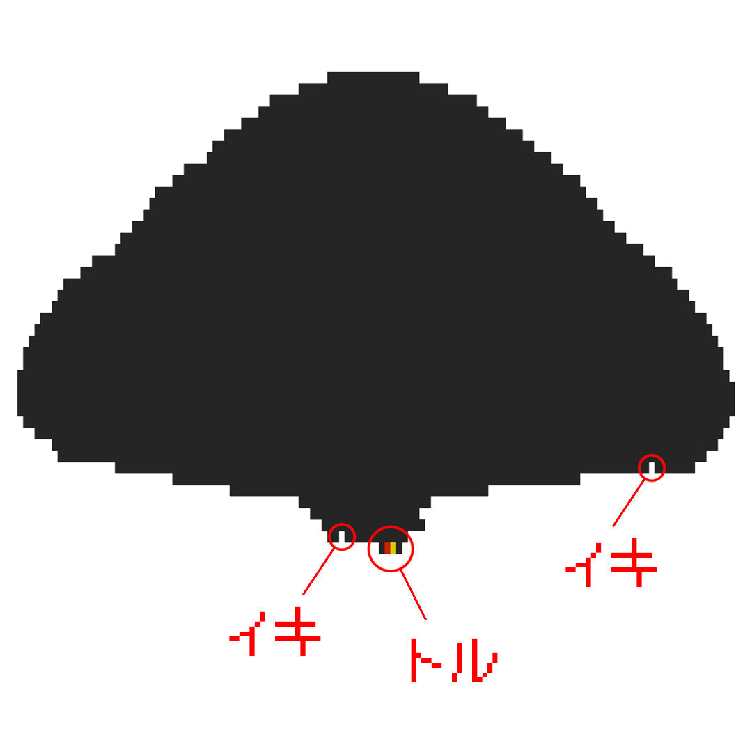 『1ドットへのこだわり』