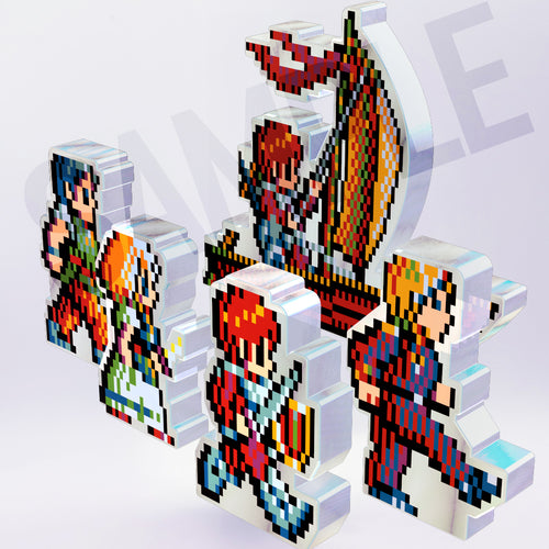 ワンダラーズフロムイース ドット絵 ワンダラーズスピリッツ5種セット アクスタ／キーホルダー