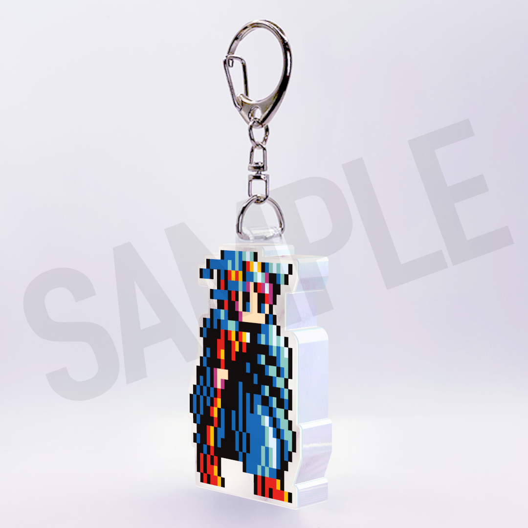 ソーサリアン ドット絵 WIZARD（ウィザード）MY アクスタ／キーホルダー