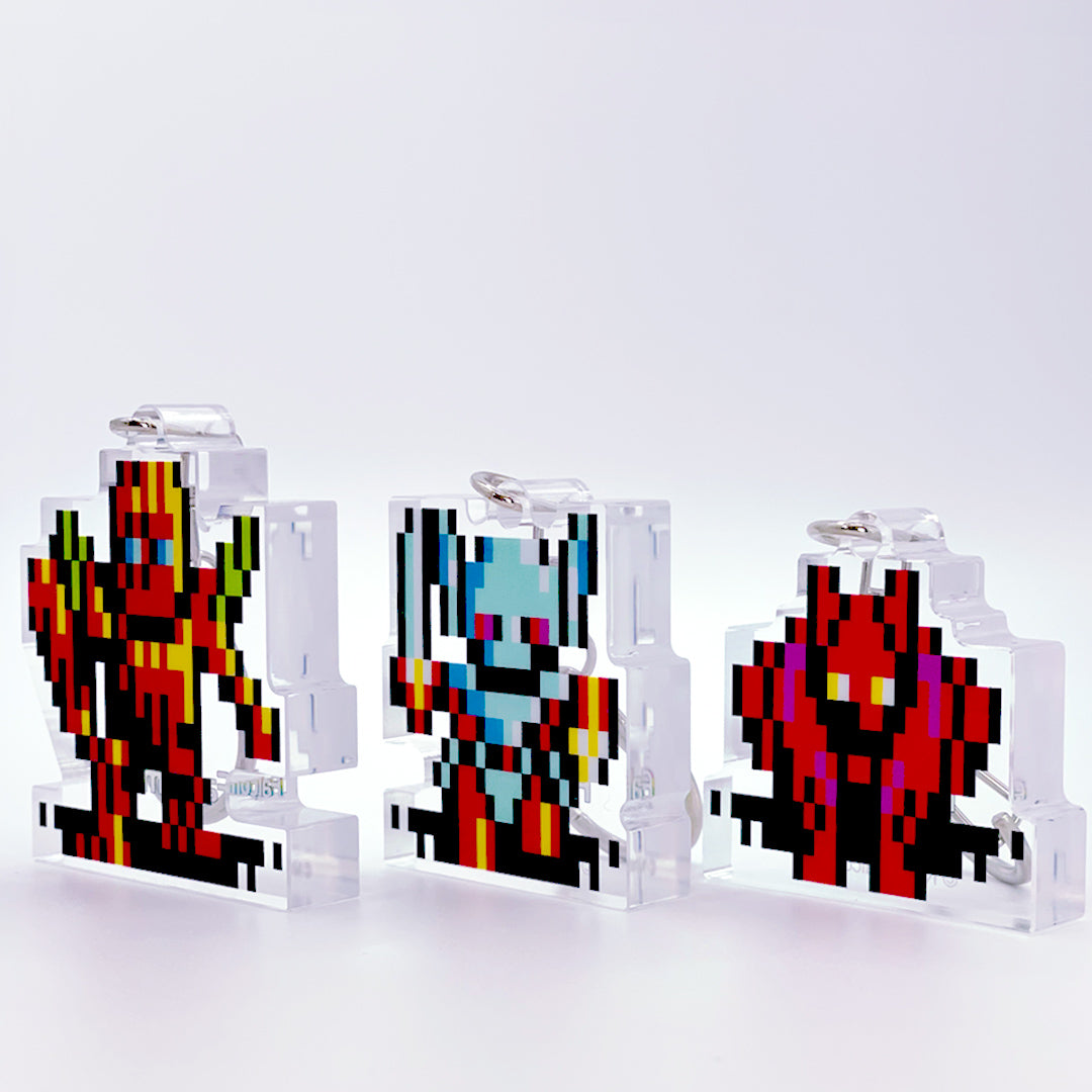 ◤12/26㊎まで◢ イース ドット絵 草原の魔物セット アクスタ／キーホルダー