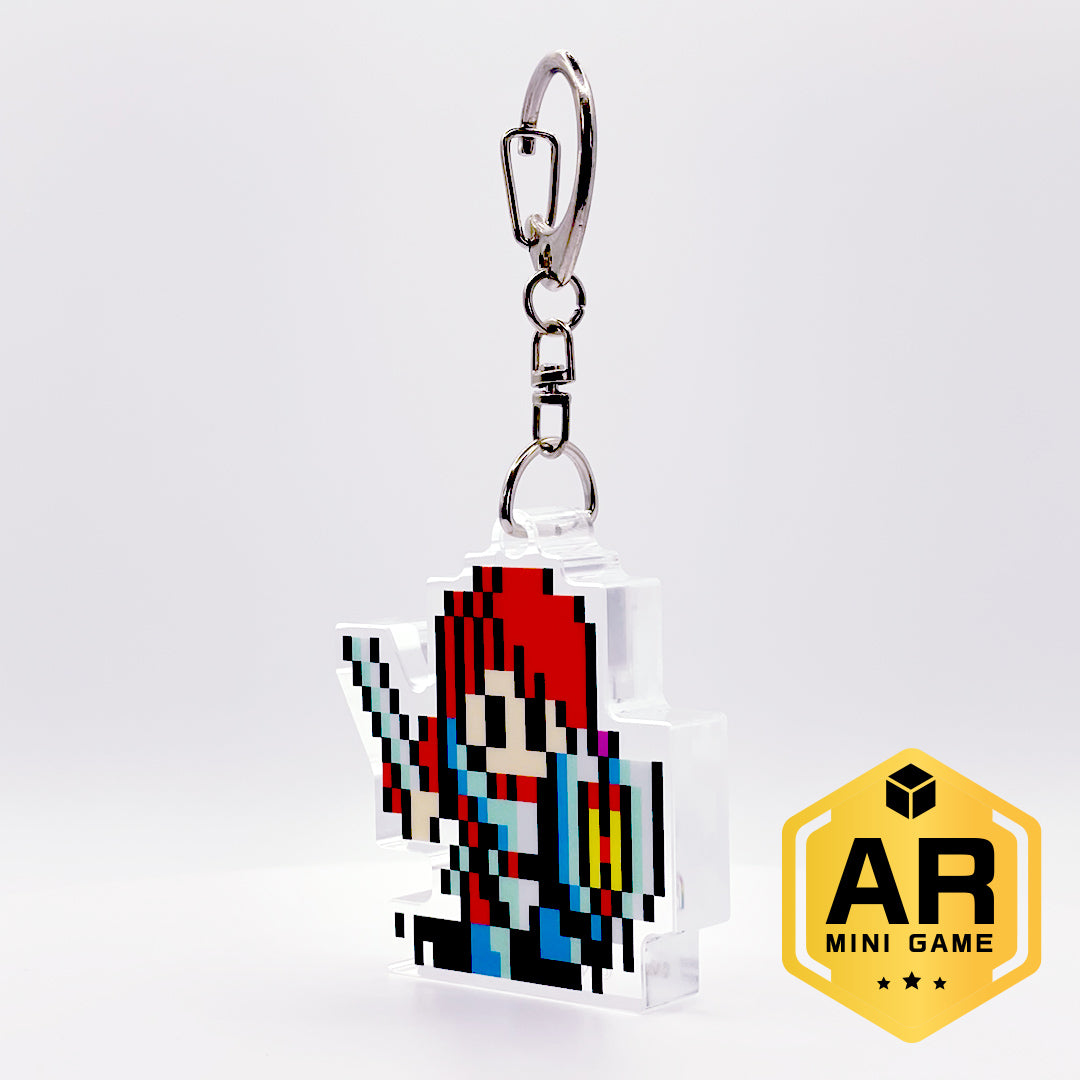 ◤2/6㊎まで◢ イース ドット絵 アドル【AR機能付き】アクスタ／キーホルダー