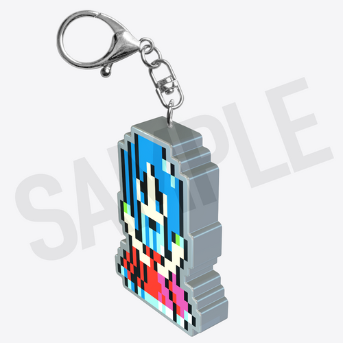 大外聖生 当選品 アクキー 行先表示キーホルダー「緑茶王」 / あずさ ( higashi_neya )の