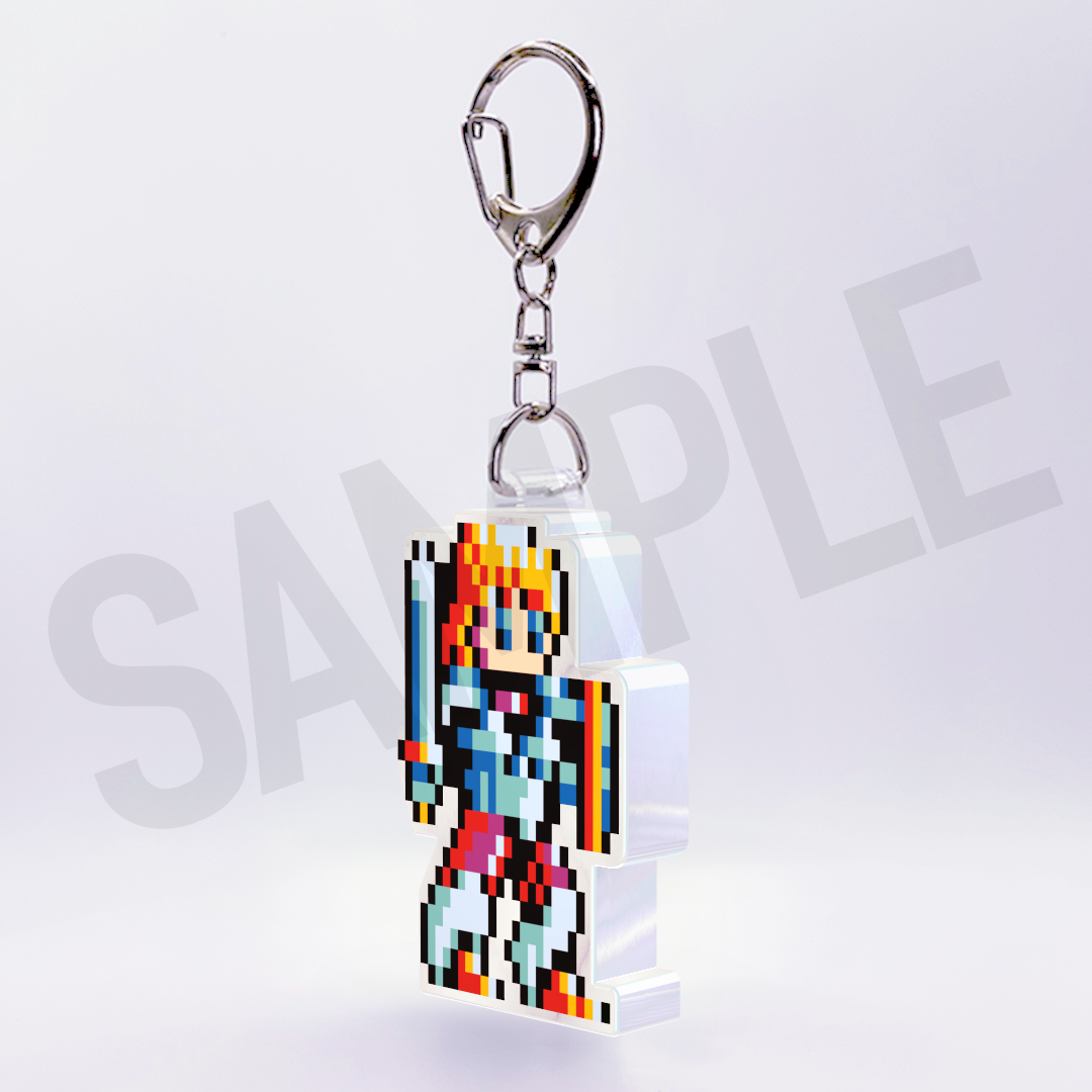 ソーサリアン ドット絵 FIGHTER（ファイター）FY アクスタ／キーホルダー