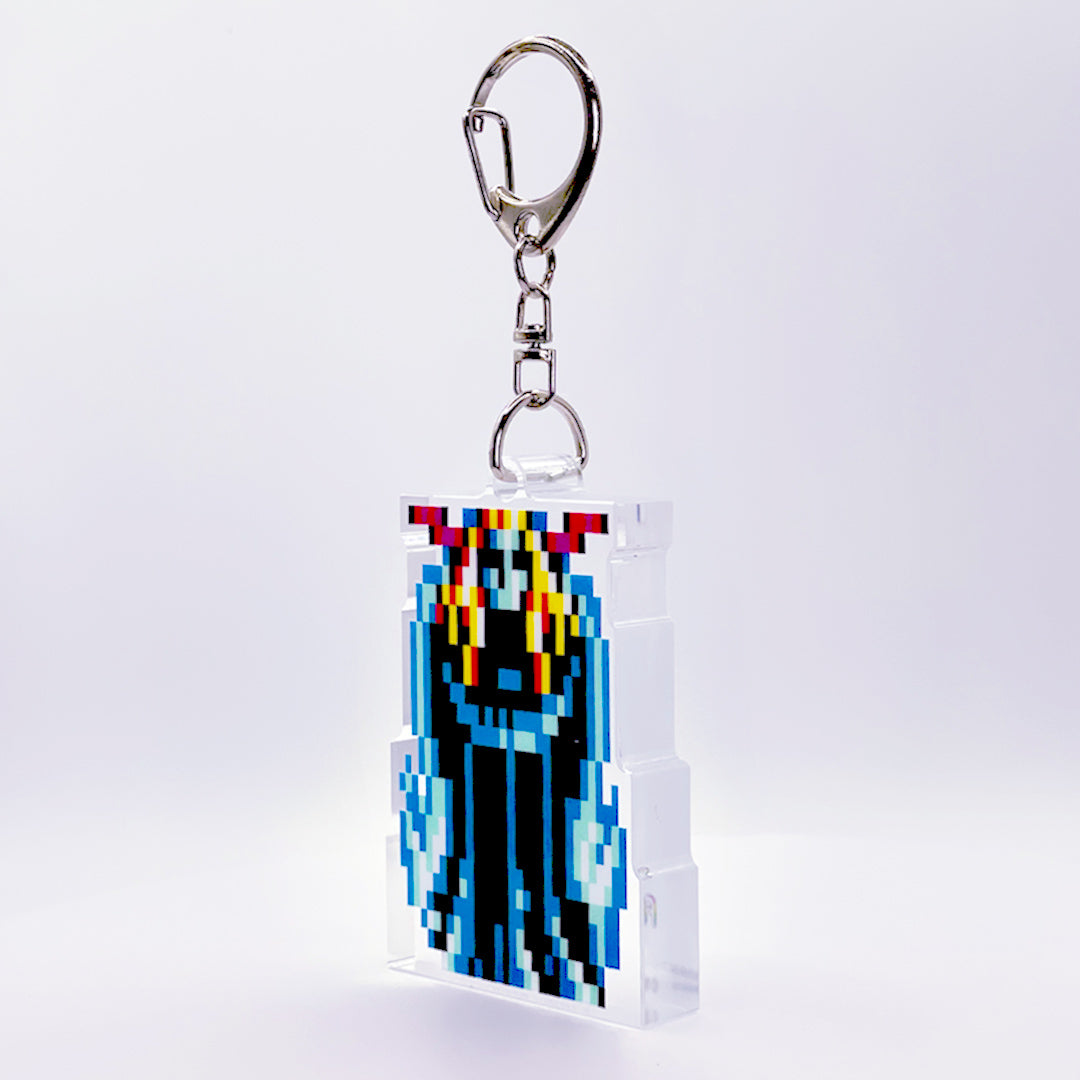 ◤12/26㊎まで◢ イース ドット絵 ダルク=ファクト アクスタ／キーホルダー